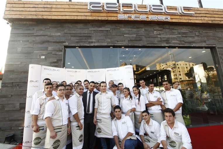 Opening of Republic in Jbeil